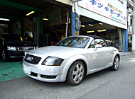 車検:アウディ・TTクーペ
